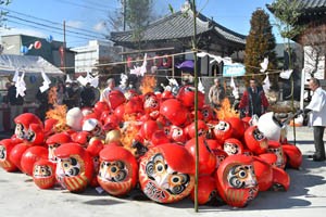 HPだるま祭り浄焼式①