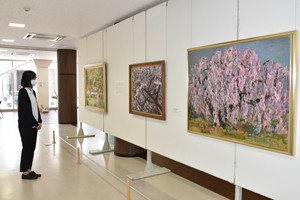 HP考古館花の展示写真