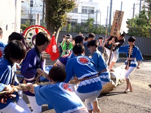 HP長善館御柱祭１